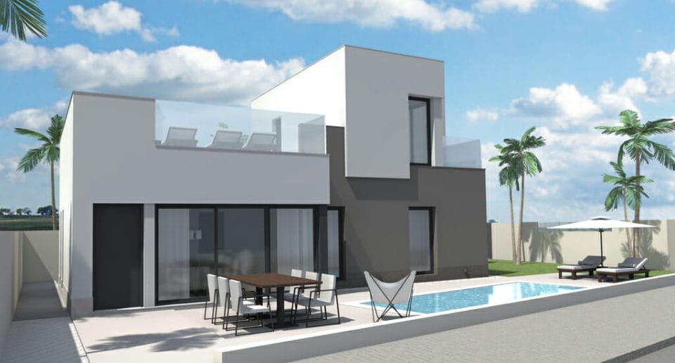 Vrijstaande nieuwbouw villa Torrevieja