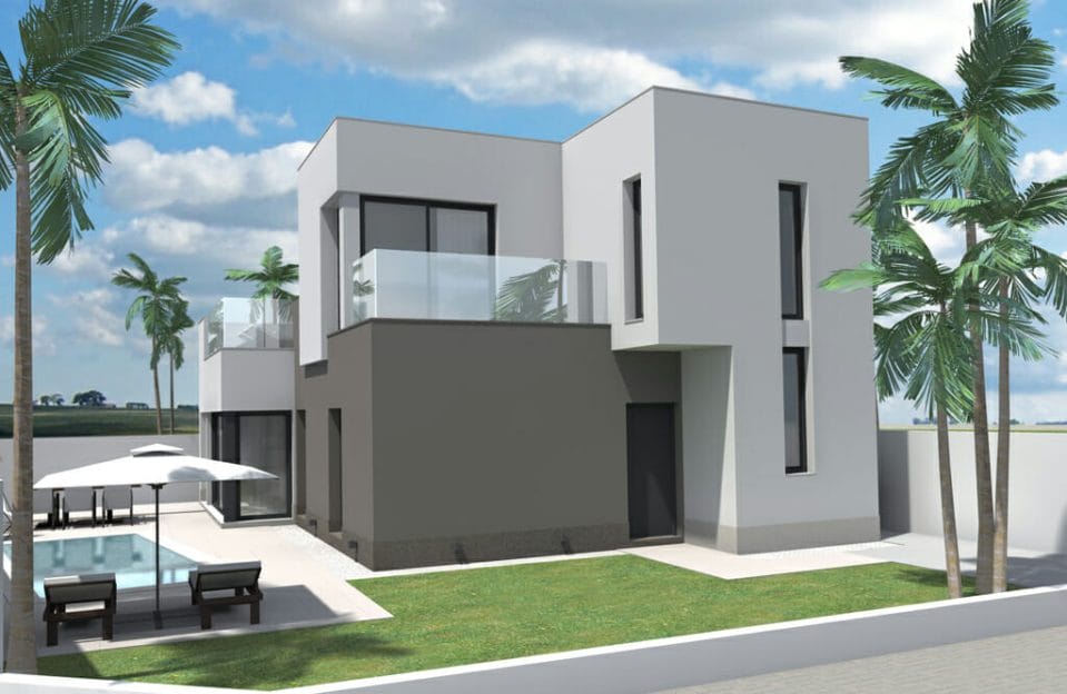 Vrijstaande nieuwbouw villa Torrevieja