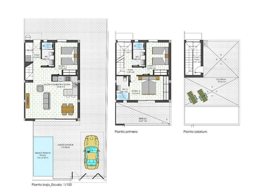 Nieuwbouw Torre de la Horadada - Half vrijstaand - Costablanca4you