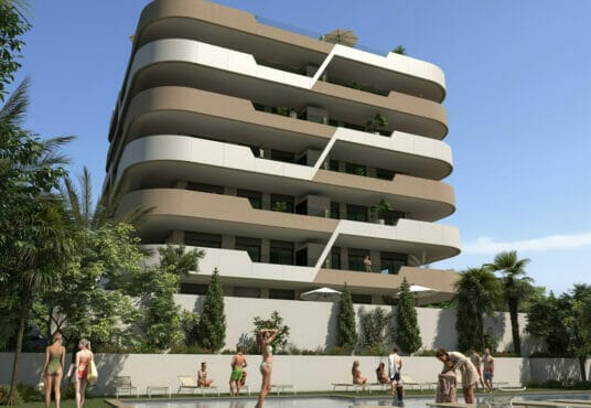 Nieuwbouw appartementen Arenales del Sol - Gran Alacant