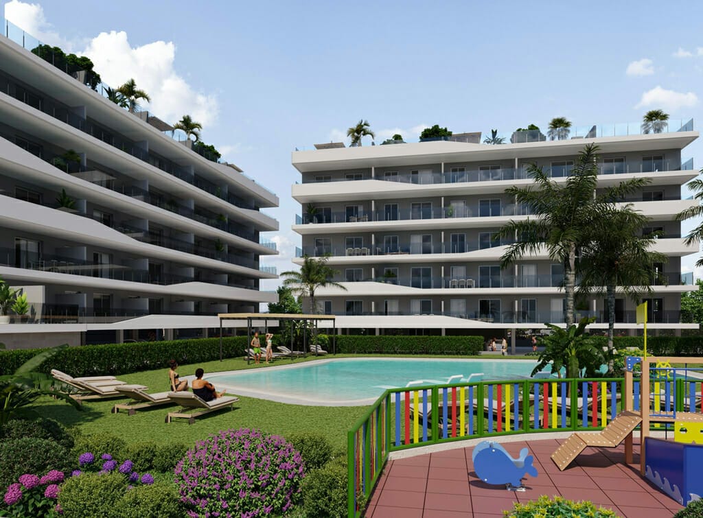 Nieuwbouw appartementen te koop in Santa Pola