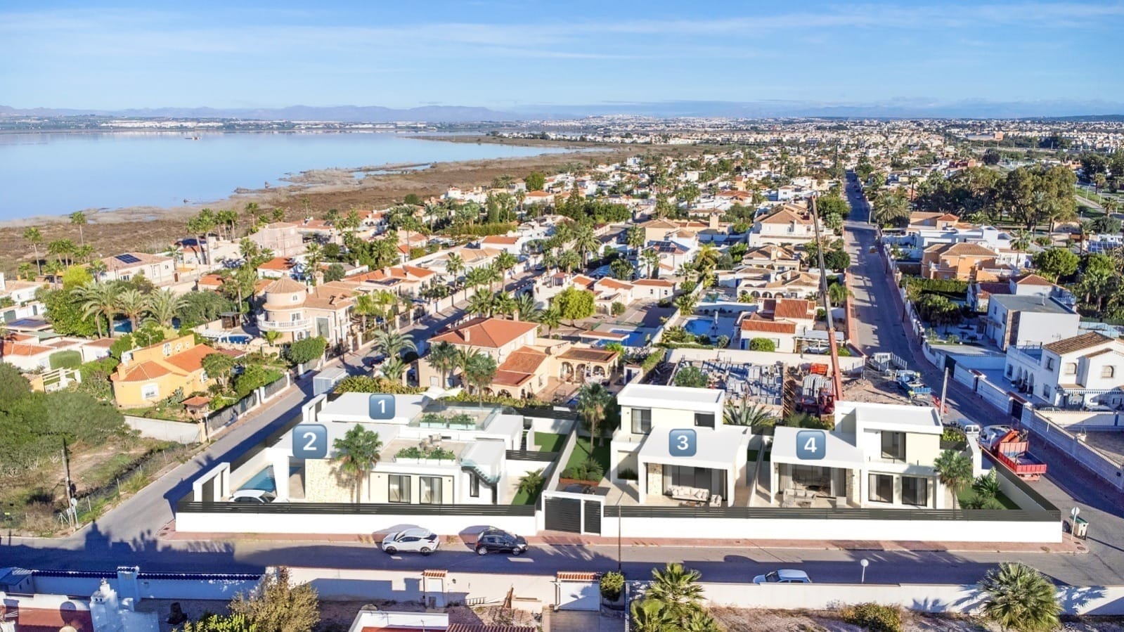 Nieuwbouw villa kopen Torreta Florida Torrevieja