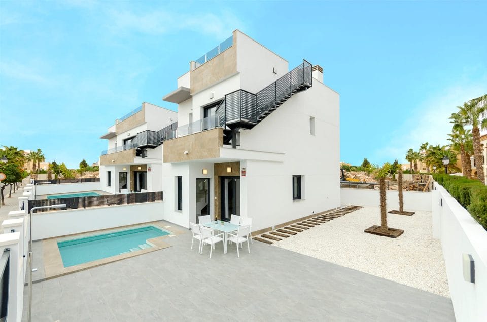 Vrijstaande nieuwbouw villa's te koop Torrevieja